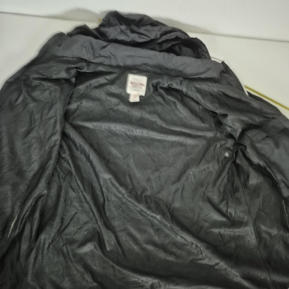 Mossimo Supply Co Jacket Mens Large Black Hooded Windbreaker Lightweight‎ Zip - Picture 3 of 9